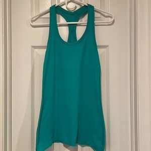 ☀️lulu lemon 🍋 turquoise racer back tank top☀️